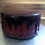 Erdbeercremetorte im Winter