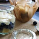 Grießbrei mit karamellisierten Zimtbirnen